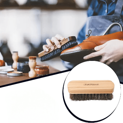 Brosse de Nettoyage - LeatherCare™ - Beige - Brillant Bolide