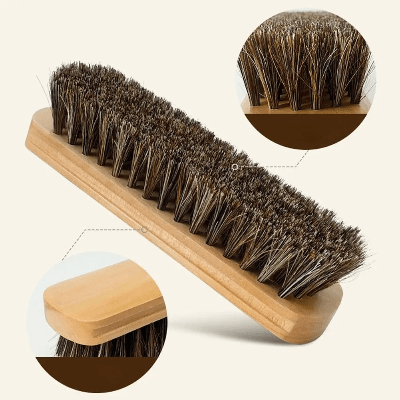 Brosse de Nettoyage - LeatherCare™ - Beige - Brillant Bolide