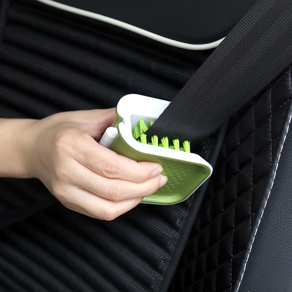 Brosse Nettoyage Voiture - CarSeatBeltBrush™ - Vert - Brillant Bolide