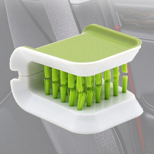 Brosse Nettoyage Voiture - CarSeatBeltBrush™ - Vert - Brillant Bolide